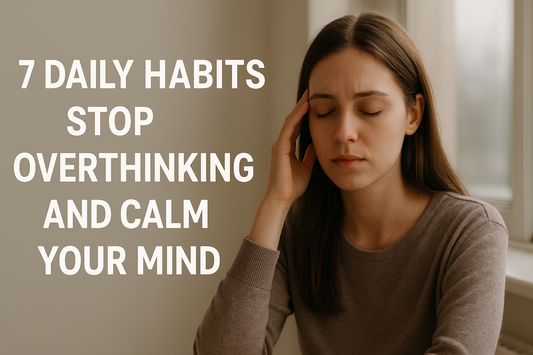 7 Daily Habits to Stop Overthinking and Calm Your Mind